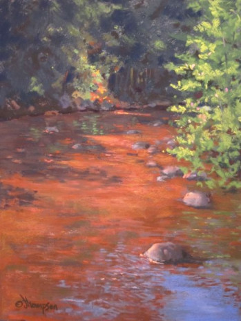 Oak Creek Afternoon, Jan Thompson Oak Creek Afternoon, Jan Thompson