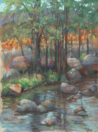 Shallow Creek Spring, Jan Thompson Shallow Creek Spring, Jan Thompson