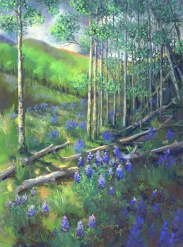 Lupine Summer, Jan Thompson Lupine Summer, Jan Thompson