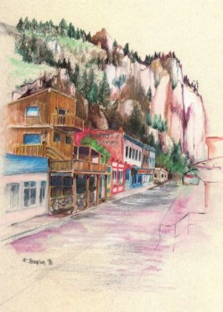 Main Street Creede, Jan Thompson Main Street Creede, Jan Thompson