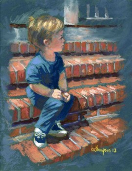 Waiting For Dad, Jan Thompson Waiting For Dad, Jan Thompson