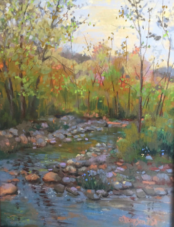 Oak Creek Spring, by painter Jan Thompson Oak Creek Spring, by painter Jan Thompson