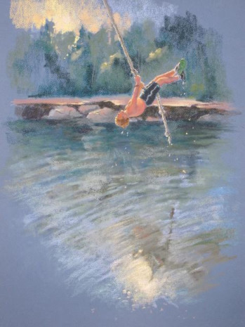 To Be 10 Again, by painter Jan Thompson To Be 10 Again, by painter Jan Thompson