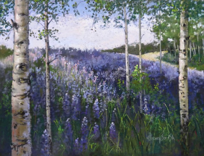 Lupine Chorale by Jan Thompson
