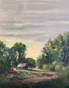 Quiet Time by painter Jan Thomposn Quiet Time by painter Jan Thomposn
